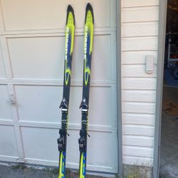 Kastle Rage Ski’s With Salomon Bindings