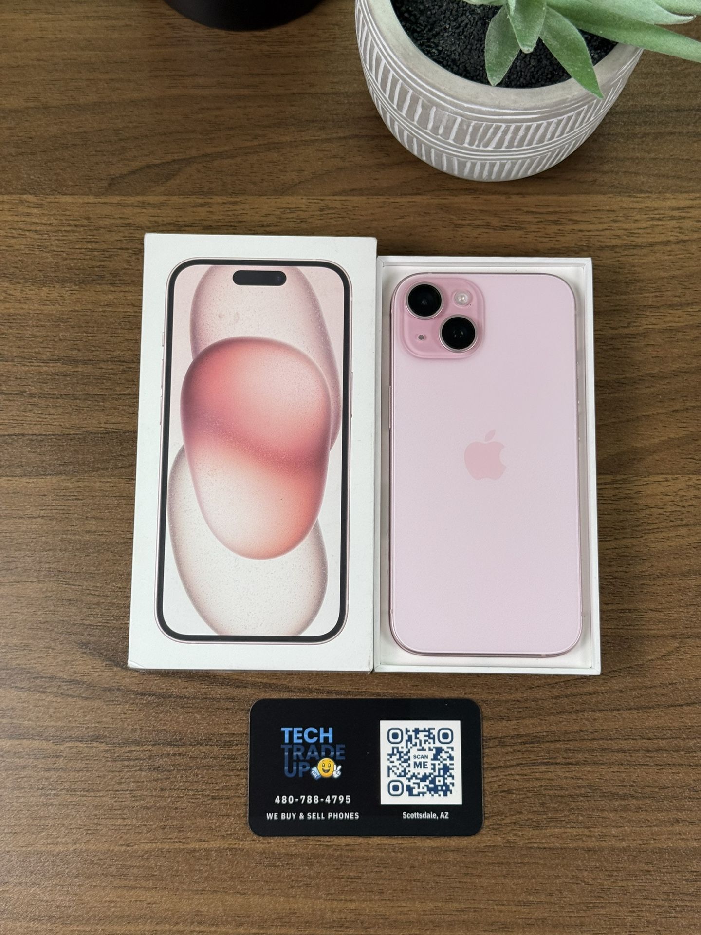 iPhone 15 128Gb Pink 🌸 T-Mobile *Free Delivery At Full Price*