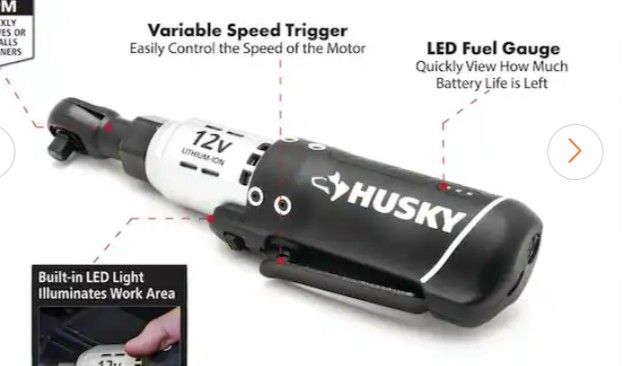 Husky 12 Volt Socket Wrench 3/8