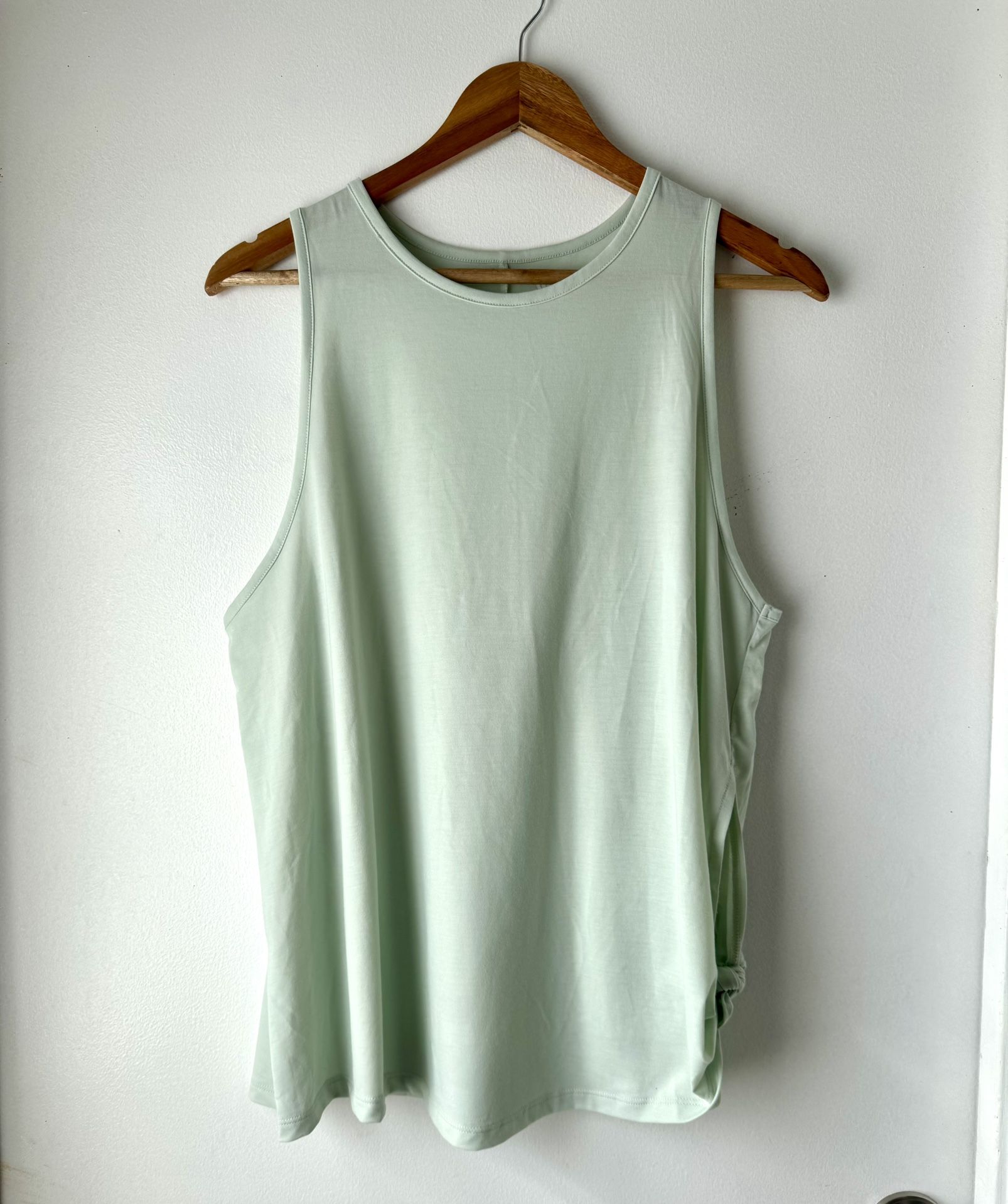 Green Sleeveless Top, XL