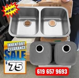 $75 bucks for brand new quality kitchen sinks