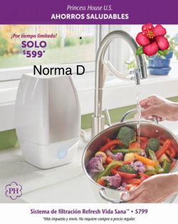 Sistema de filtración Nuevo en su caja 🌺 princess house 🌺