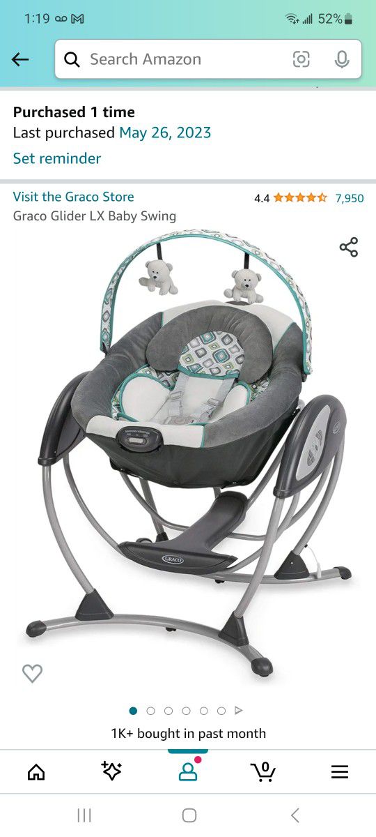 Graco Soothing Vibrations Swing
