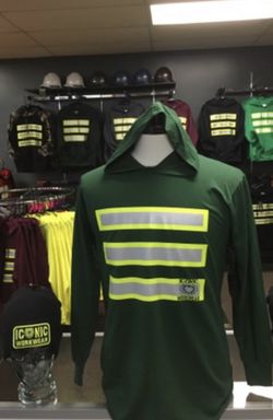 High Visibility Safety Long Sleeves with Hoodie