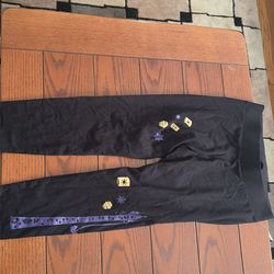 Tangle crop leggings