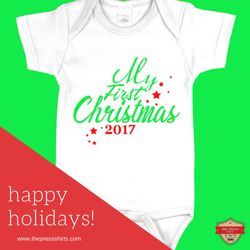 My First Christmas Onesie