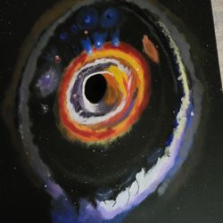 Acrylic art painting