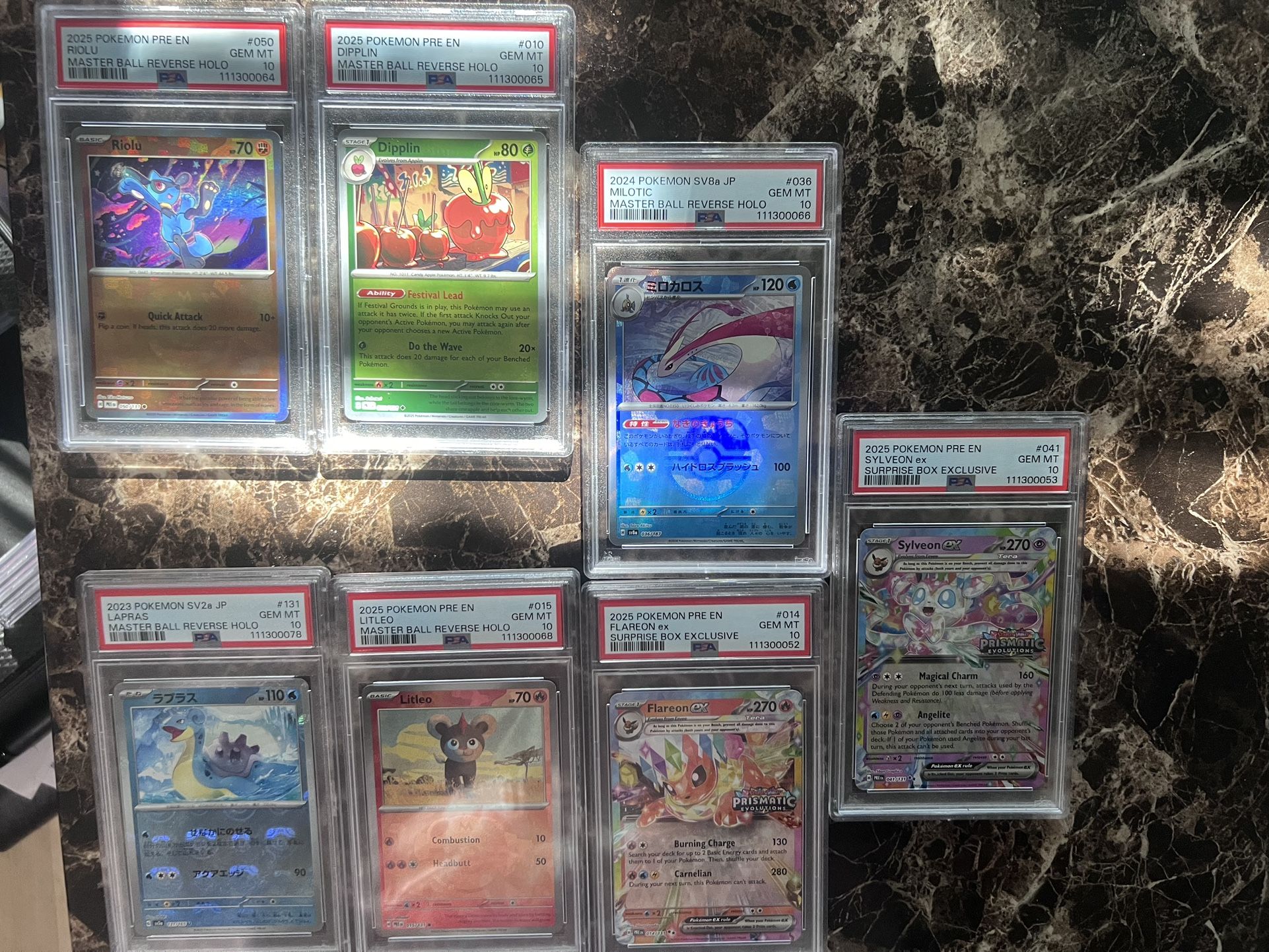 Pokemon PSA Slabs