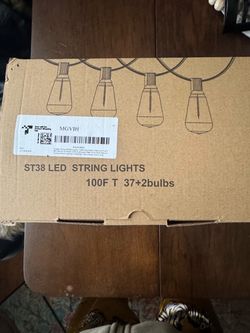 MGVIH ST38 LED String Lights 100FT