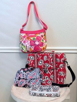 Vera Bradley 4pc Collector Bundle in Heritage Patterns