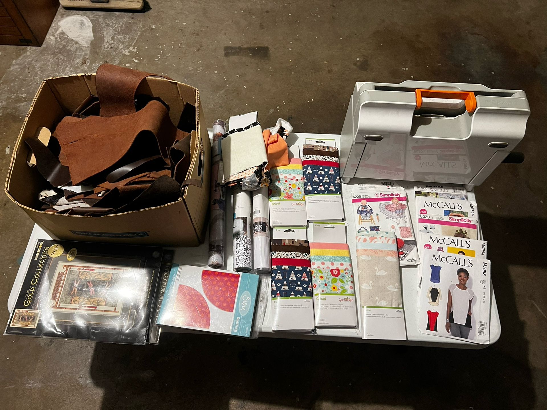 Whole Lot Of Fabrics And Leather