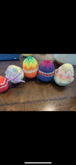 Fabric Easter Eggs