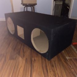 15” Dual Speaker Box