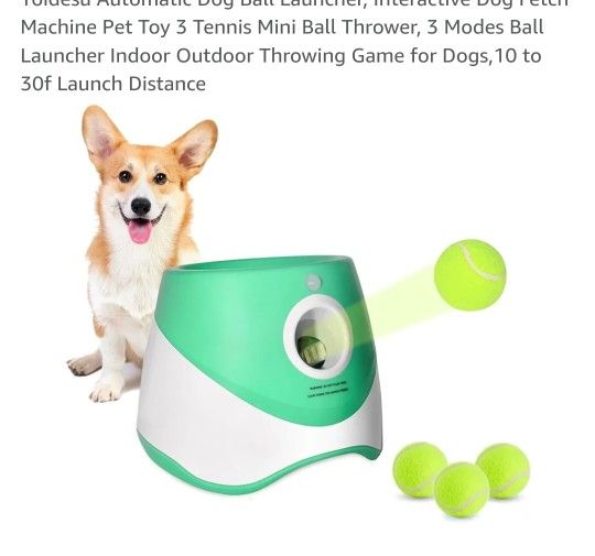 Brand new in box automatic dog launcher. 