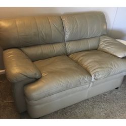 leather couch 