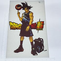 Iron On Heat Transfer  Good For T-shirts Sweaters Jackets T Shirt Design Size Is About 14x10  Dragon Ball  #313