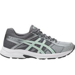 ASICS GEL-CONTEND 4 : Mid Grey/Glacier Sea/Silver women’s running shoes SZ 9