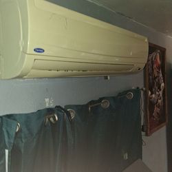 Carrier Mini Split 1 Ton Heat Pump.