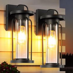2 Pack Outdoor Wall Light Fixtures