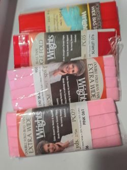 Wrights Bias Tape Assorted Colors Lot