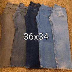 Men's Jeans 36x34 