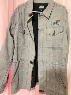Vans Plaid Zip-Up Jacket Size Large
