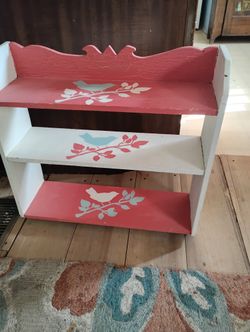 Hand Painted Wall Shelf 