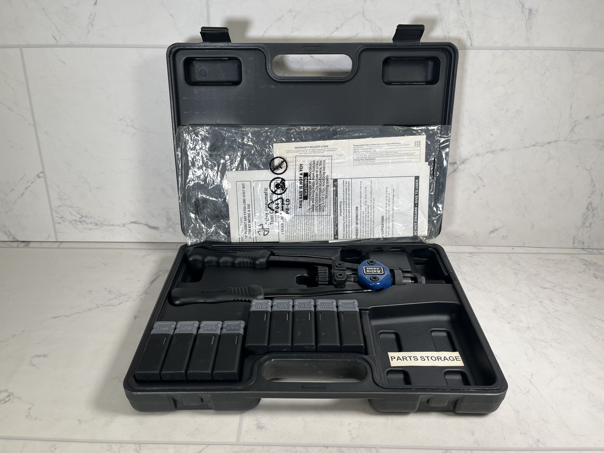Astro Pneumatic 13” Plusnut Setter Kit 1450 (A1G009206)