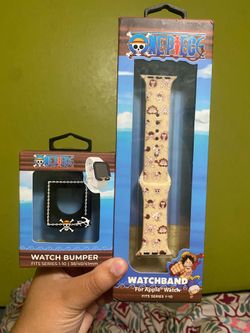 One piece watch Bumper and band