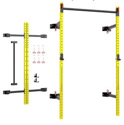 Handy  Person Needed to Install Foldable Gym Rack in Garage