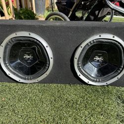 12” Sony Xplod Subwoofers With Box