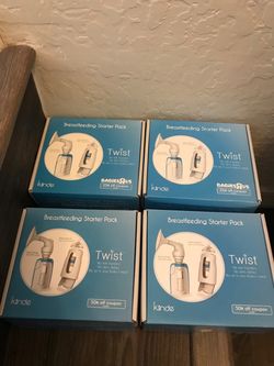 Kiinde Twist Breastfeeding Starter Pack – Lot of 4