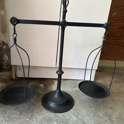 Bronze Decorative Iron Balance Scale