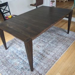 West Elm Anderson Expandable Dining Table, 42-90", Carob