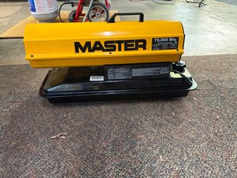 Master 70,000 BTU Kerosene Forced Air Heater