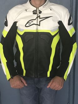 Alpinestar leather jacket racing usa 44 eur 54