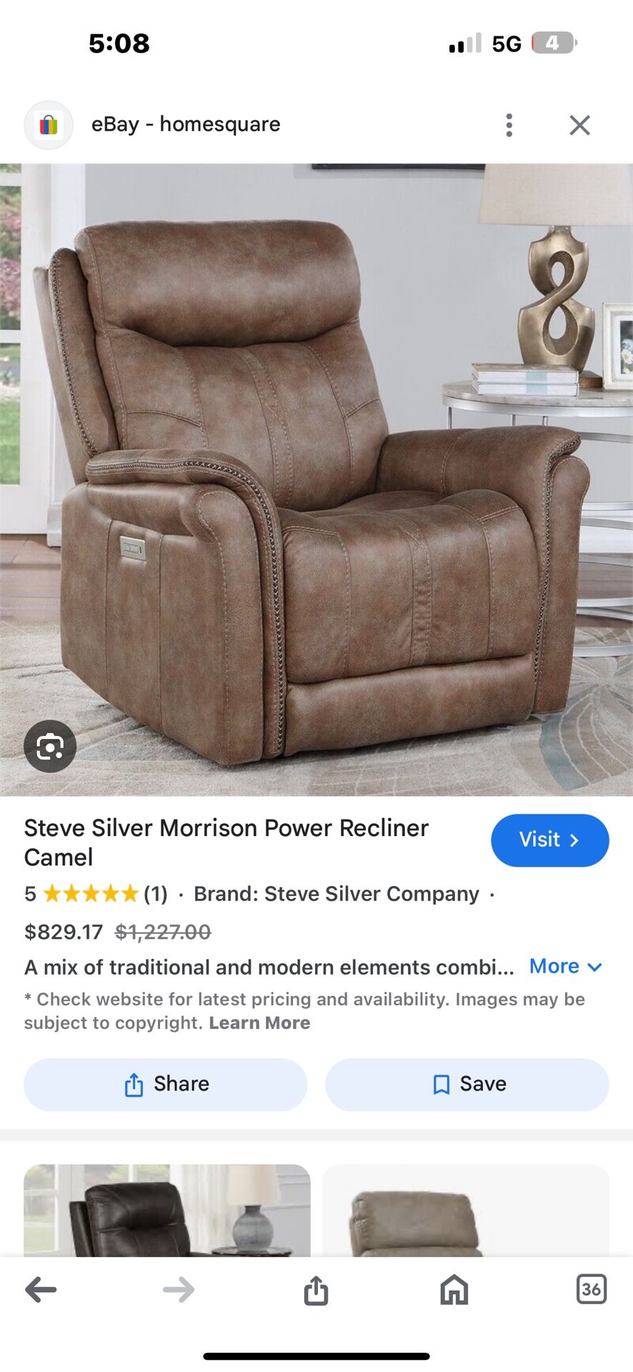 Recliner Plug In