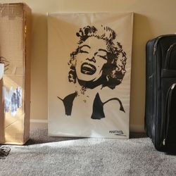 Marilyn Monroe  Fine ART Black And White 36 X 24