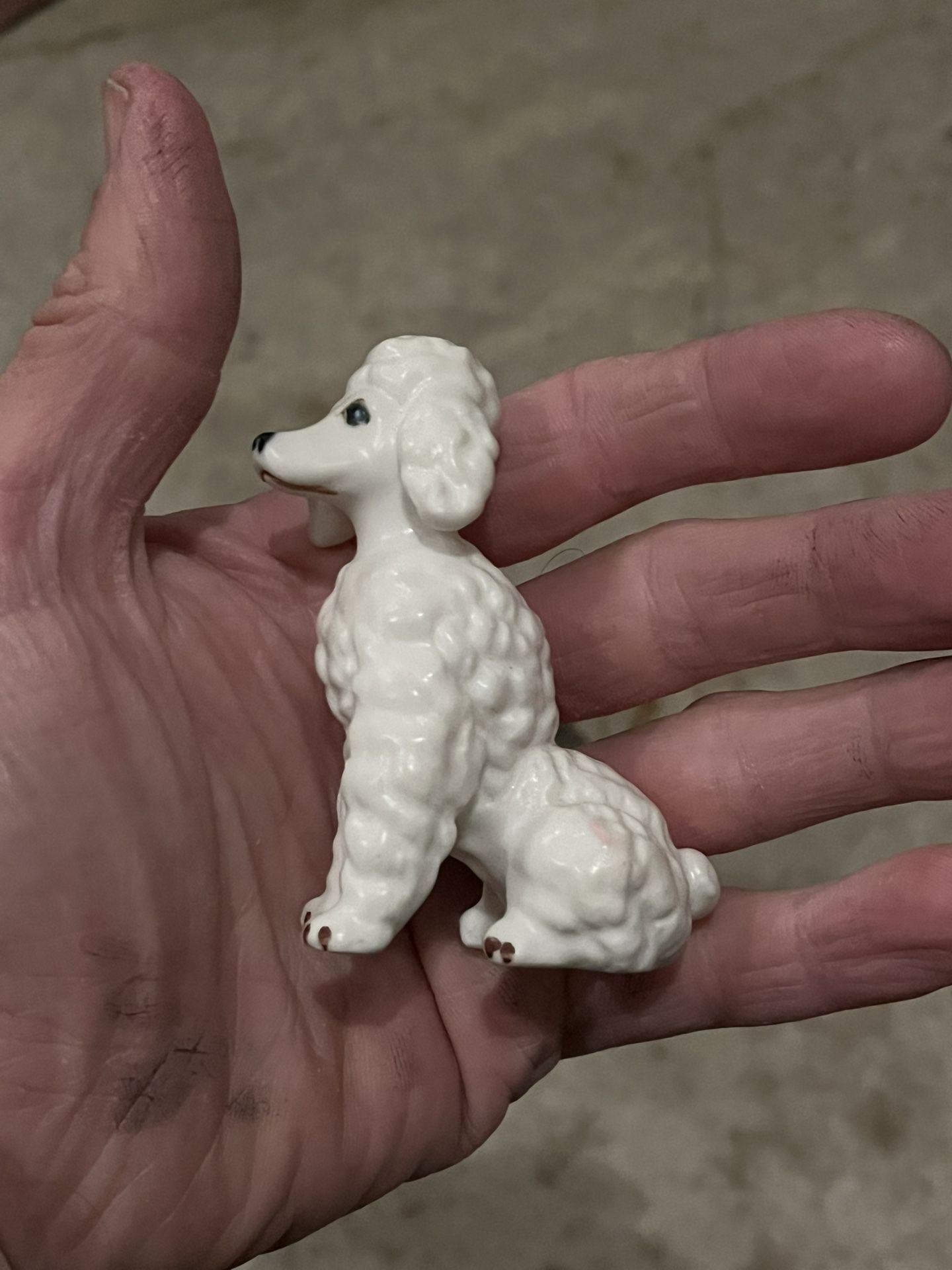 Poodle Figurine