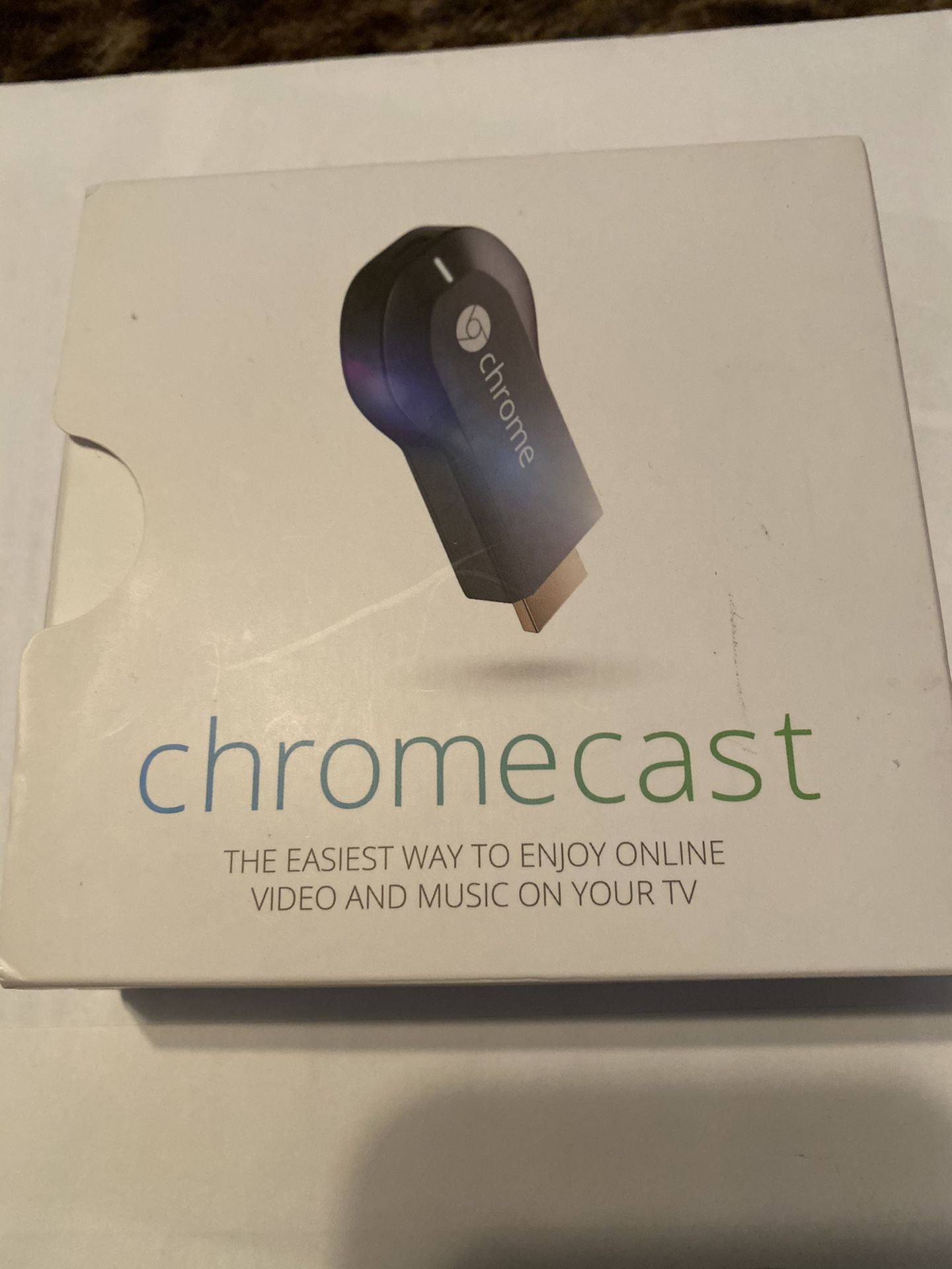 Chromecast first edition New (open box)