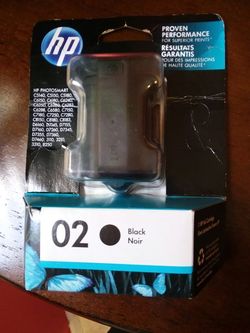 HP Black Ink #02
