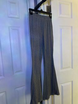 Grey Flare Leggings