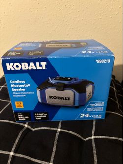 Kobalt speaker