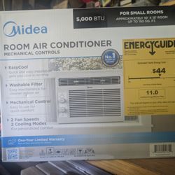 Midea 5,000 BTU EasyCool Small Window Air Conditioner NEW IN BOX!
