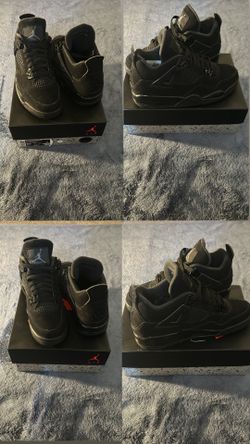 jordan 4 black cars