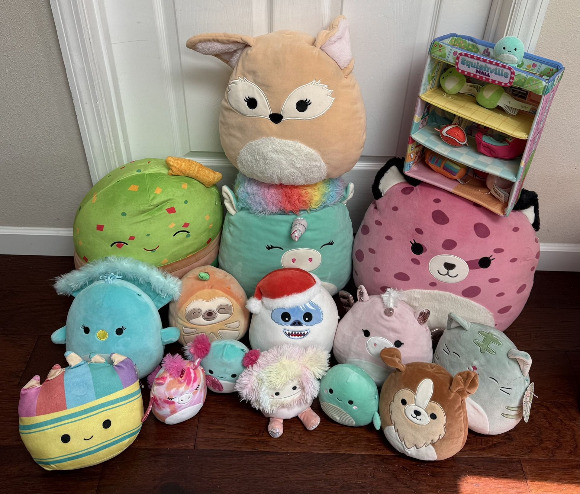 Squishmallow Plush Toy Lot all this $25