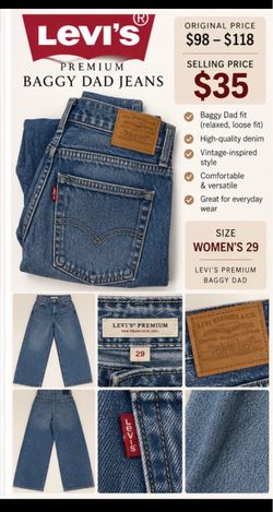 Levi’s & ZARA Jeans (*2 PAIRS)