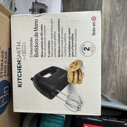 Kitchen Smith 5 Speed Hand Mixer 