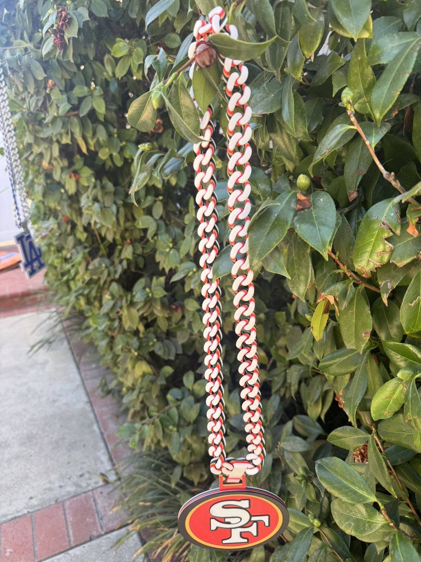 San Francisco 49ers 3D Printed Chain 