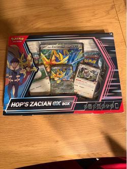 Pokemon TCG - Hops Zacian EX box